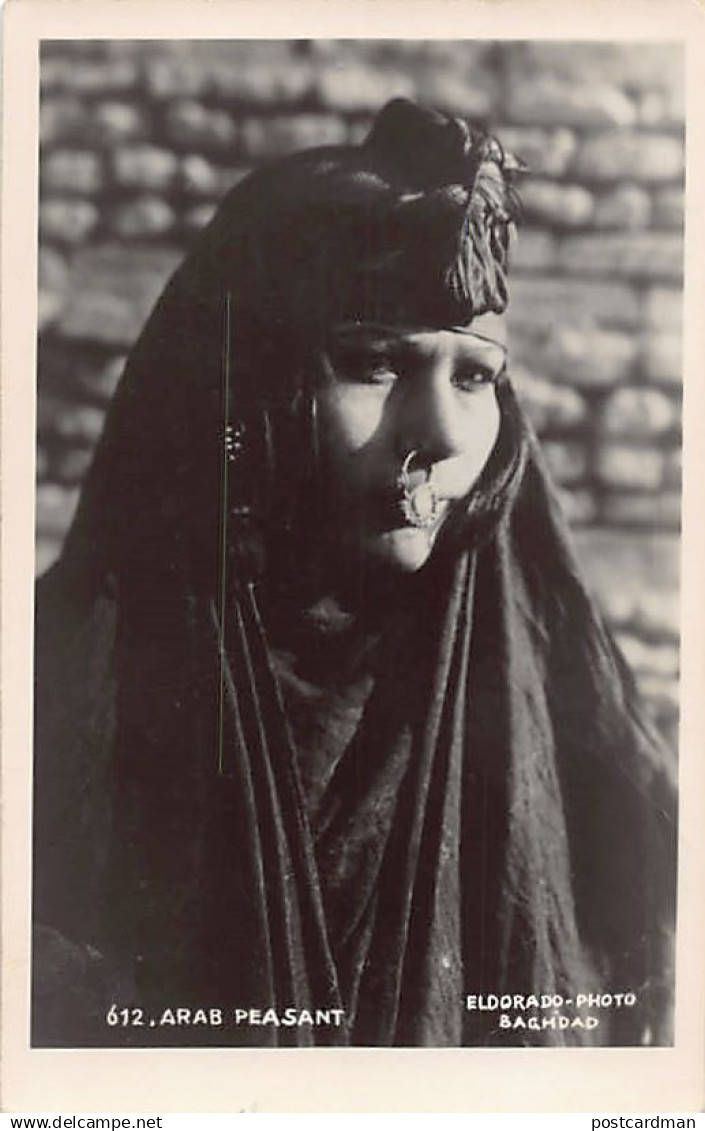 Iraq - Arab peasant woman - REAL PHOTO - Publ. Eldorado-Photo 612