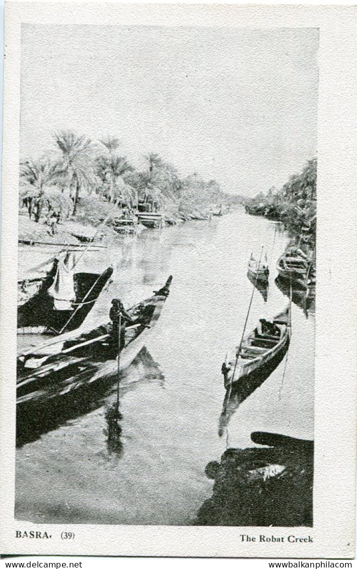 Iraq Basra Robat Creek