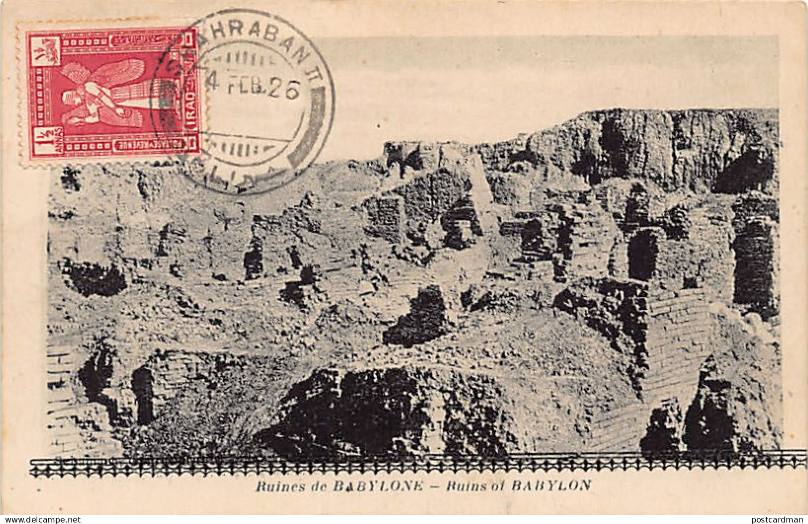 Iraq - Ruins of Babylon - Publ. Phototypie Baudinière