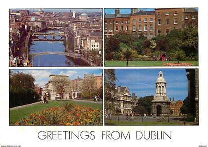 Irlande - Dublin - Dublin City - Multivues - Voir Timbre - Ireland - CPM - Voir Scans Recto-Verso