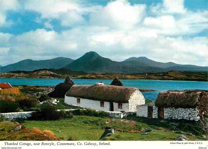 Irlande - Galway - Connemara - Thatched Cottage near Renvyle - CPM - Voir Scans Recto-Verso