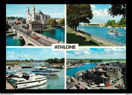 Irlande - Westmeath - Athlone - Multivues - Bateaux - CPM - Voir Scans Recto-Verso