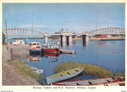 Irlande - Westmeath - Athlone - Railway Viaduct and River Shannon - Ireland - Irlanda - CPM - Voir Scans Recto-Verso