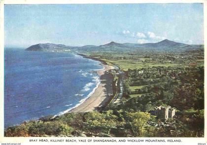 Irlande - Wicklow - Bray head - Killiney Beach - Vale of Shanganagh - Wicklow Mountains - Ireland - Irlanda - CPM - Voir