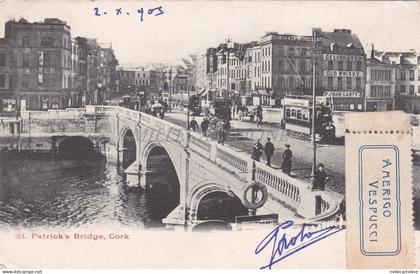 IRELAND - St. Patrick's Bridge, Cork - Amerigo Vespucci Ship Mark 1903