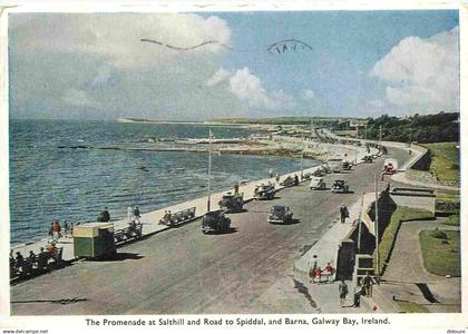 Irlande - Galway - Galway Bay - The Promenade at Salthill and Road to Spiddal and Barna - Ireland - Irlanda - CPM - Voir