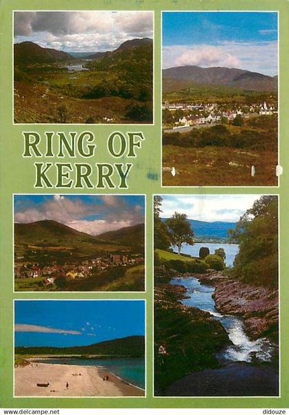 Irlande - Kerry - Ring of Kerry - Multivues - Voir Timbre - Ireland - CPM - Voir Scans Recto-Verso