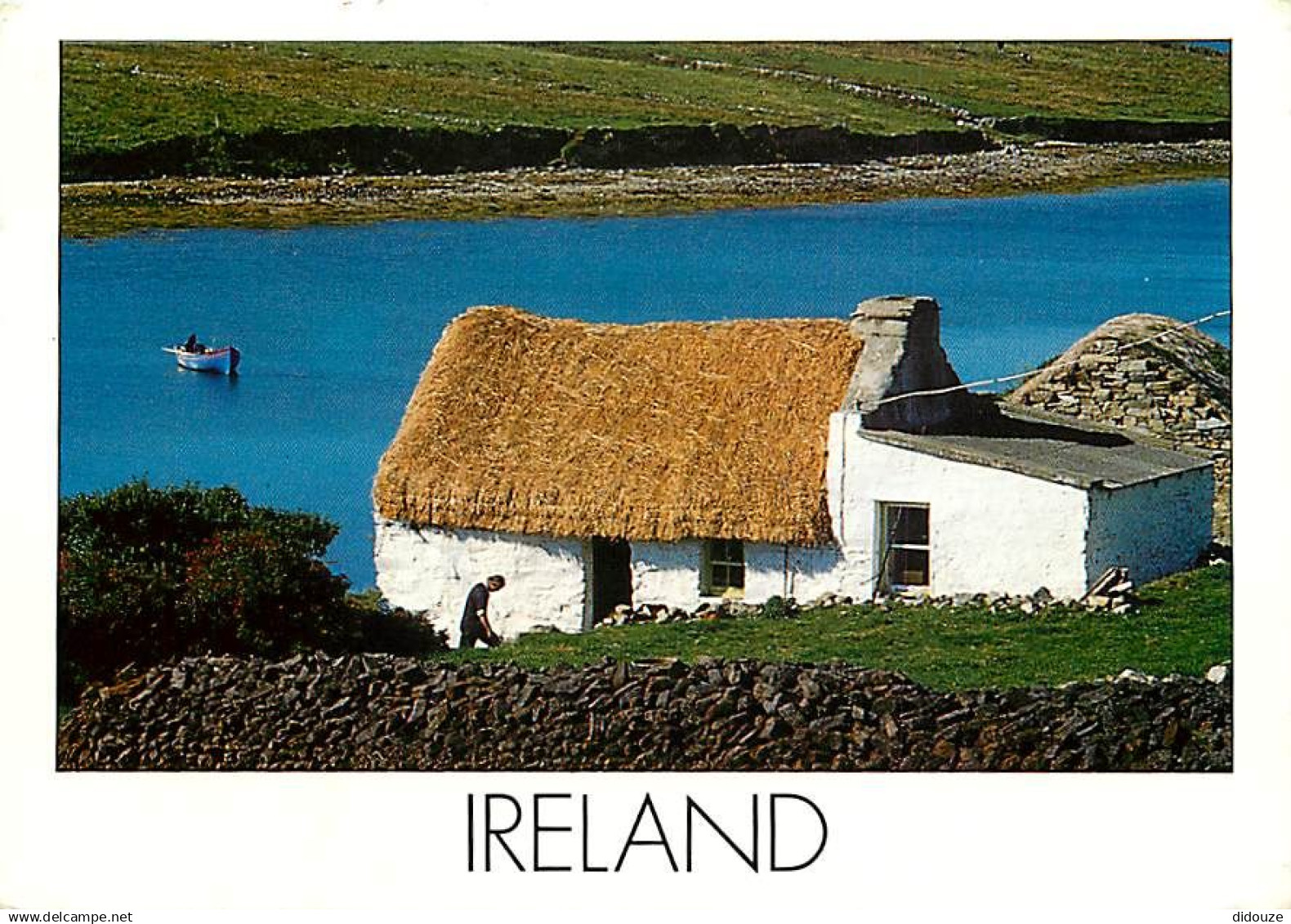 Irlande - A traditional Irish cottage - Ireland - CPM - Voir Scans Recto-Verso