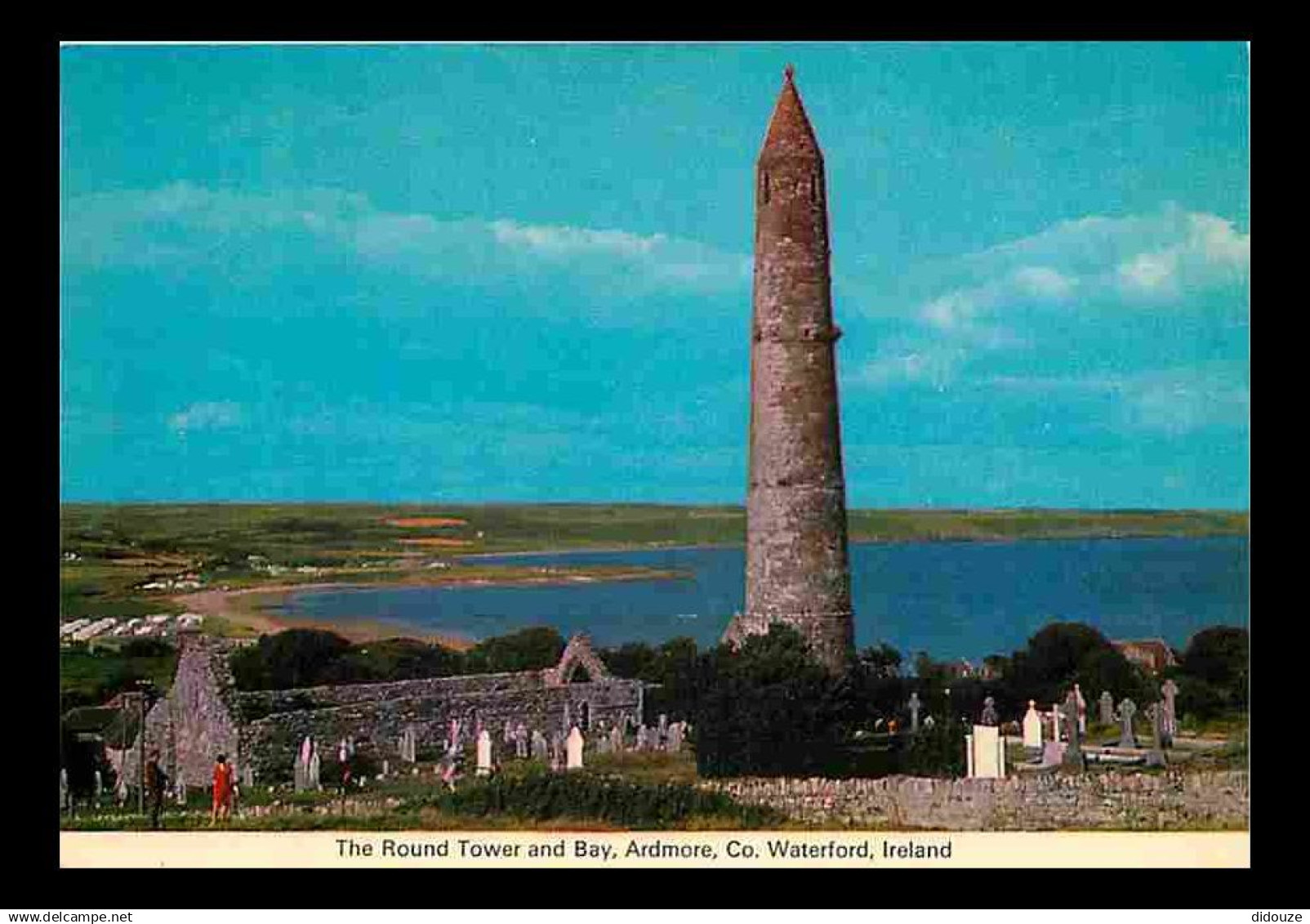 Irlande - Ardmore - Waterford - The round Tower and Bay - CPM - Voir Scans Recto-Verso