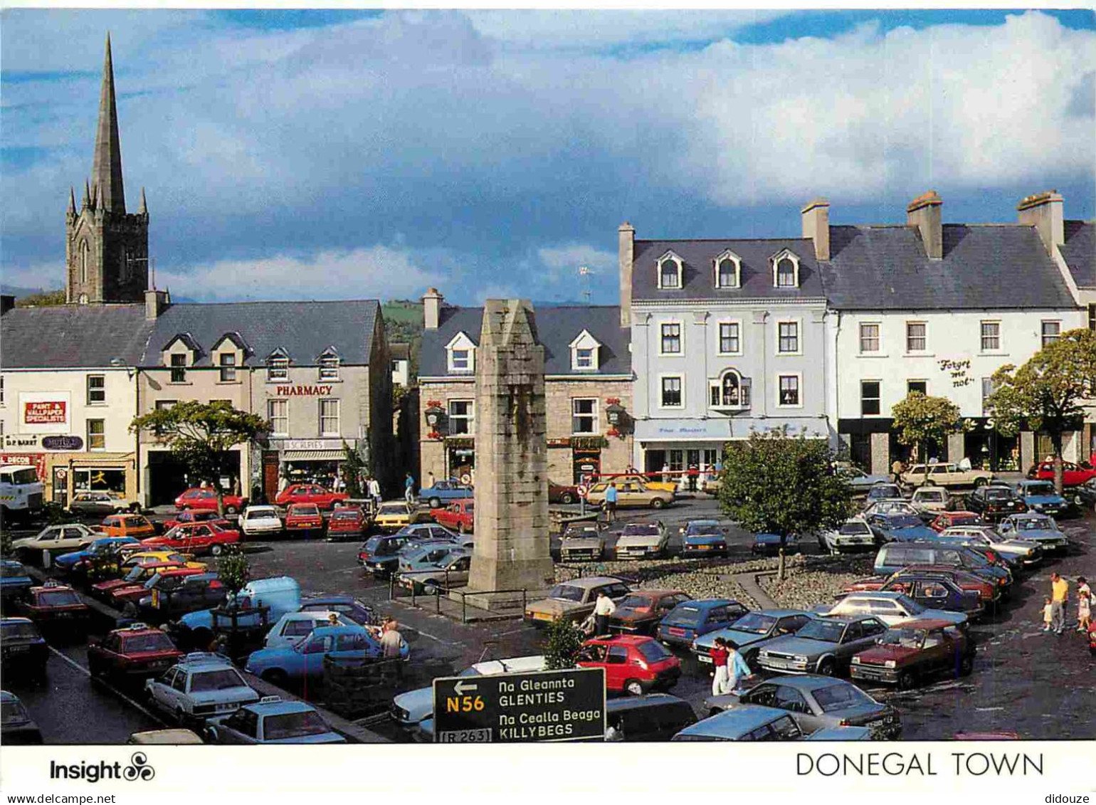 Irlande - Donegal - Donegal Town - Automobiles - Ireland - Irlanda - CPM - Voir Scans Recto-Verso