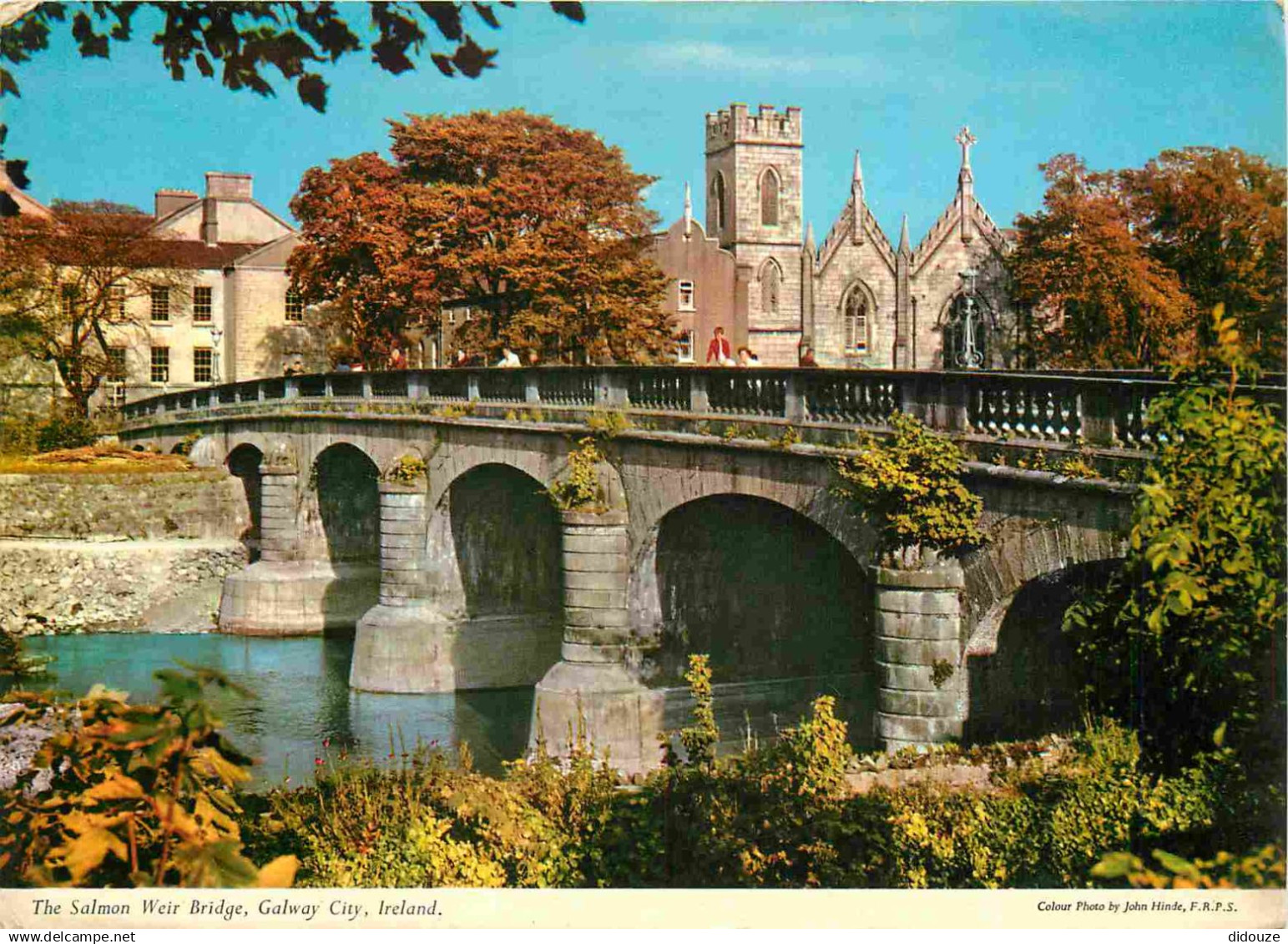 Irlande - Galway - Galway City - The Salmon Weir Bridge - Ireland - Irlanda - CPM - Voir Scans Recto-Verso