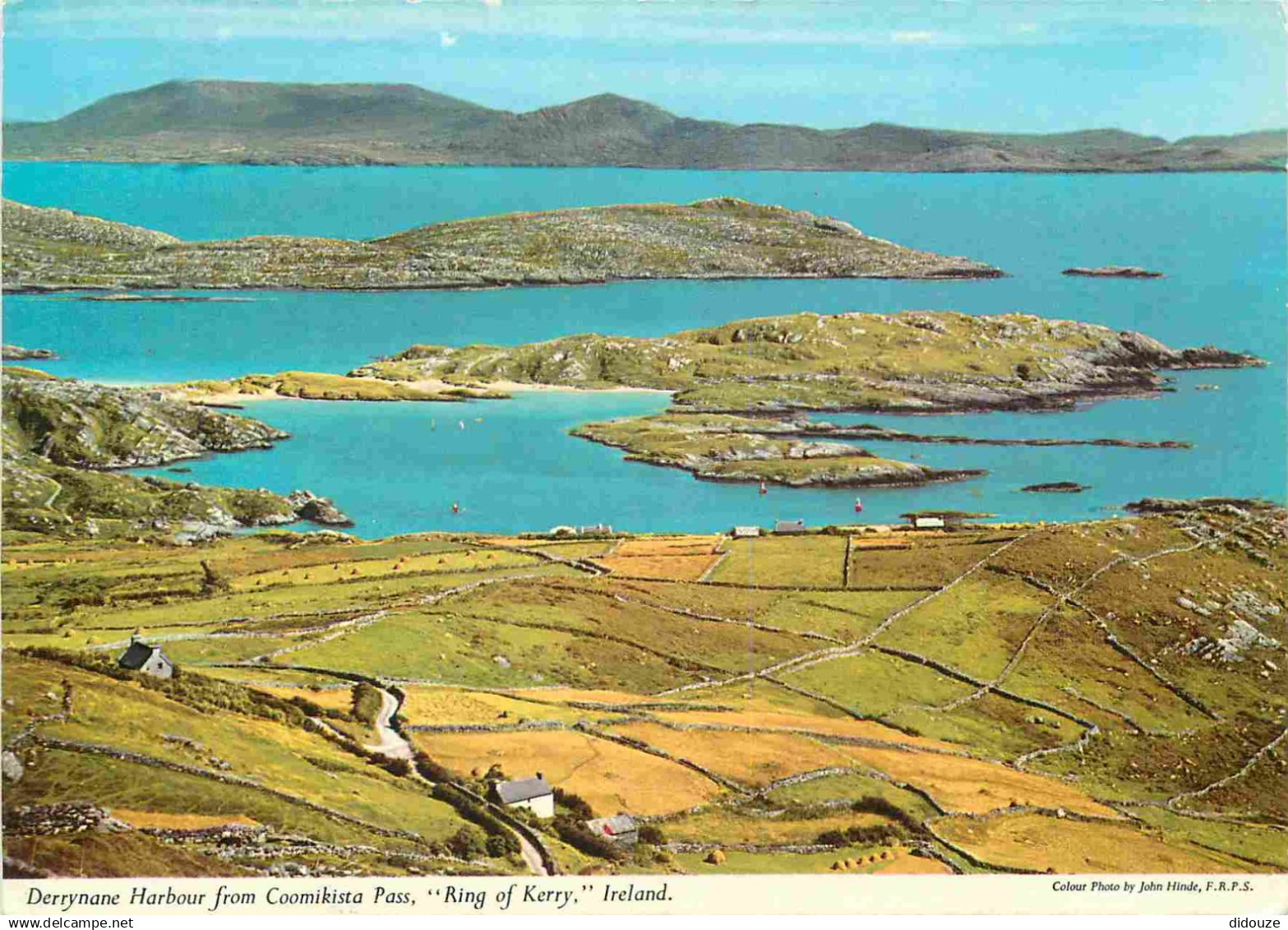 Irlande - Kerry - Ring of Kerry - Derrynane Harbour from Coomikista Pass - CPM - Voir Scans Recto-Verso