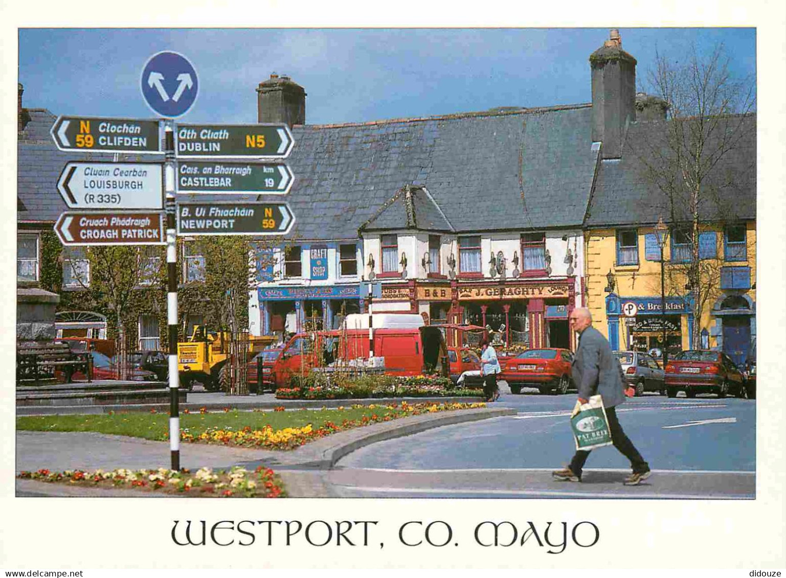 Irlande - Mayo - Westport - Automobiles - Ireland - Irlanda - CPM - Voir Scans Recto-Verso