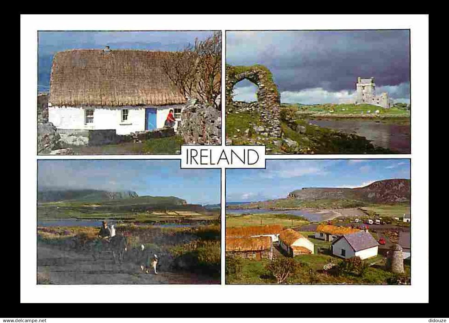 Irlande - Multivues - Chevaux - CPM - Voir Scans Recto-Verso