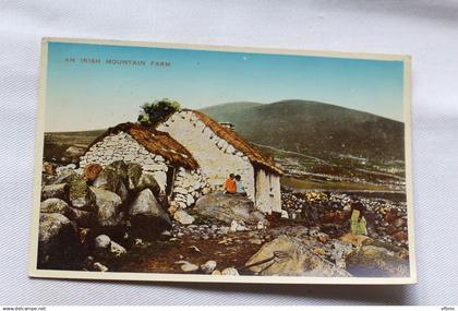 Cpsm 1954, an Irish moutain farm, Irlande