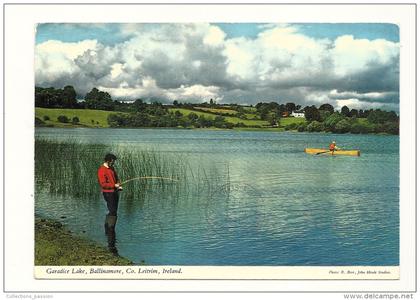 cp, Irlande, Ballinamore, Garacide Lake, voyagée 1973