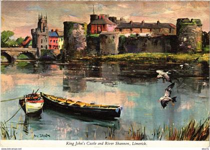 CPM AK Limerick King John's Castle River Shannon IRELAND (1440950)