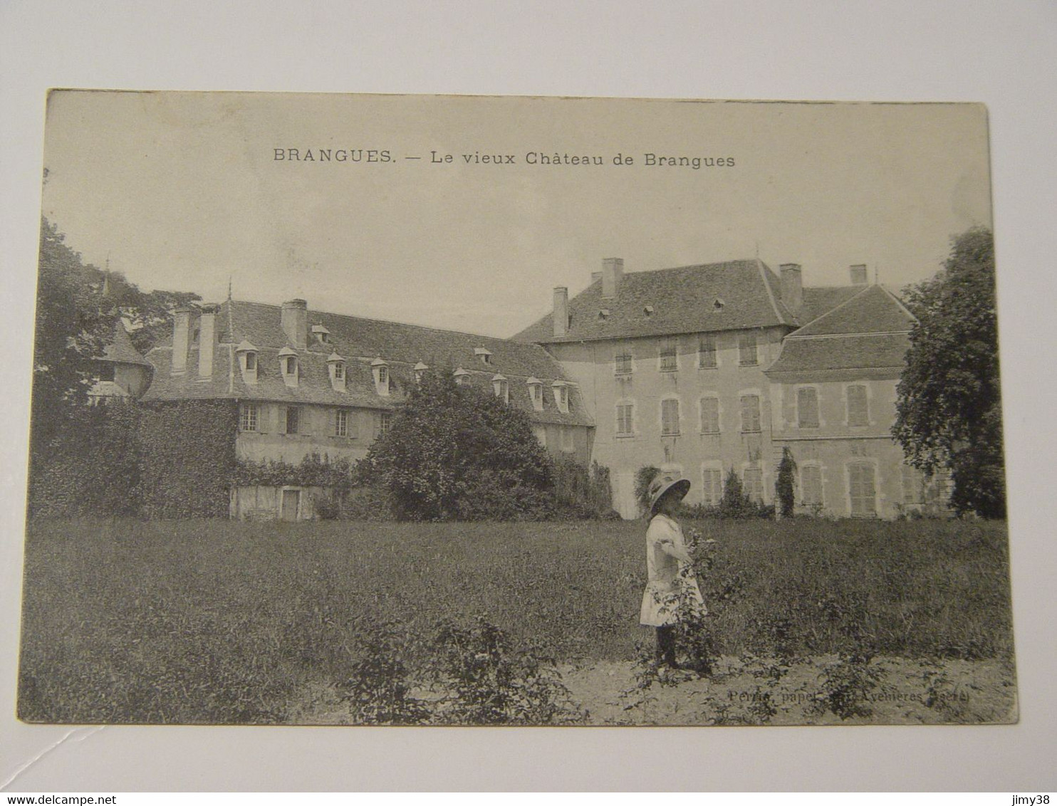 ISERE-BRANGUES-LE VIEUX CHATEAU DE BRANGUES-ANIMEE