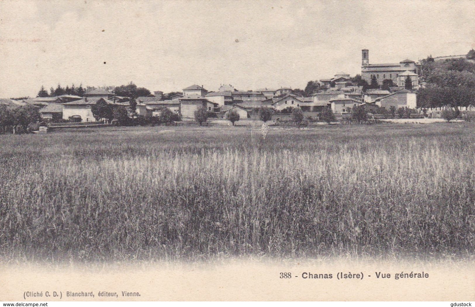 Isère - Chanas - vue générale