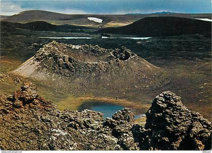 Islande - Gamall gigur a Veioivatnasvaeoinu - An extinct crater in Veioivôtn S-lceland - Vue aérienne - Carte Neuve - Ic