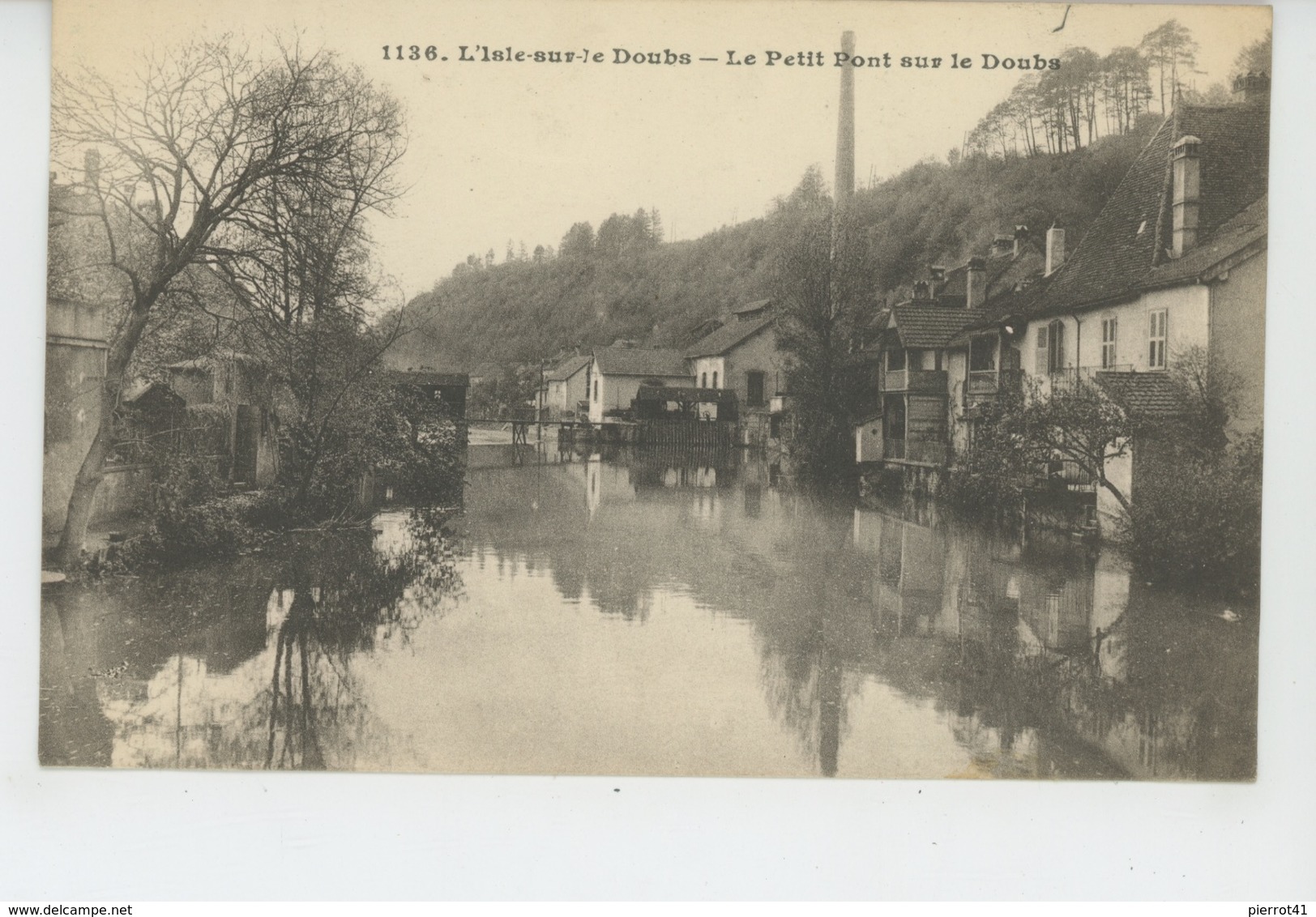 ISLE SUR LE DOUBS - Le petit Pont sur le Doubs