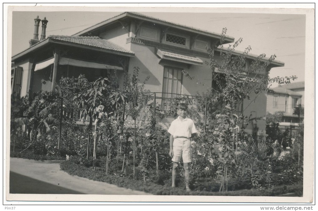 ISMAILIA -  Carte Photo - "Notre Villa"