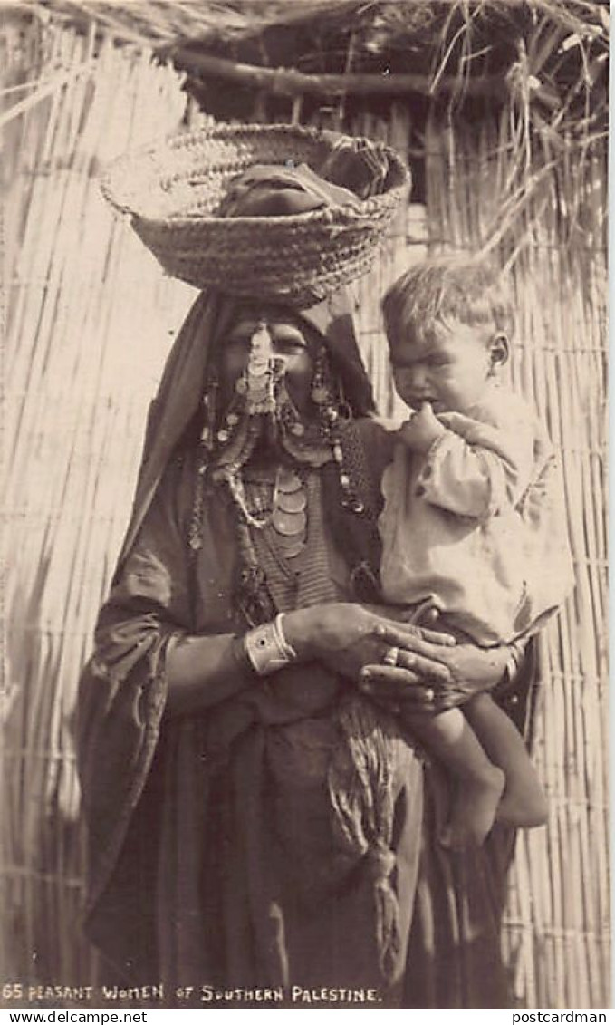 Israel & Palestine - Peasant woman of Southern Palestine - REAL PHOTO - Publ. unknown 65