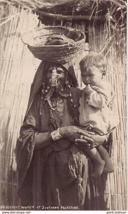 Israel & Palestine - Peasant woman of Southern Palestine - REAL PHOTO - Publ. unknown 65