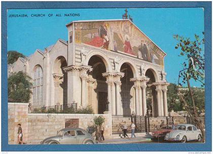 215413 / Jerusalem - CHURCH OF ALL NATIONS , CAR , Israel Israele