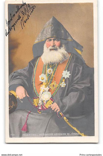 CPA Palestine Patriarche Armenien de Jérusalem