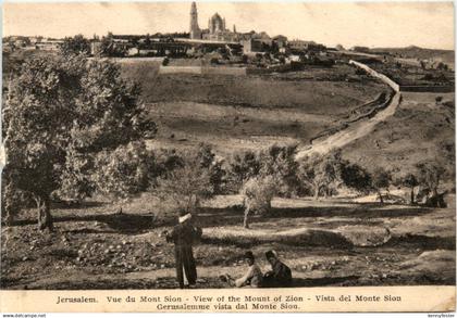 Jerusalem - View of Mount Zion