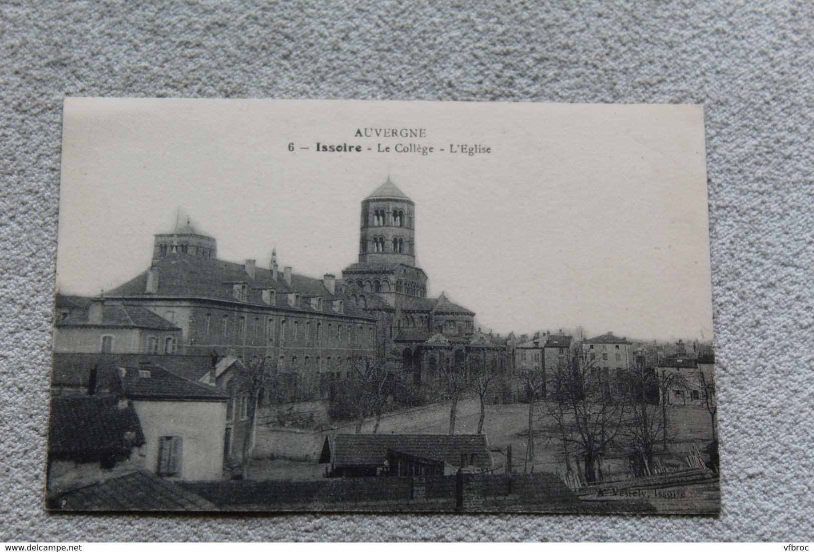 Issoire, le collège, l'église, Puy de Dôme 63