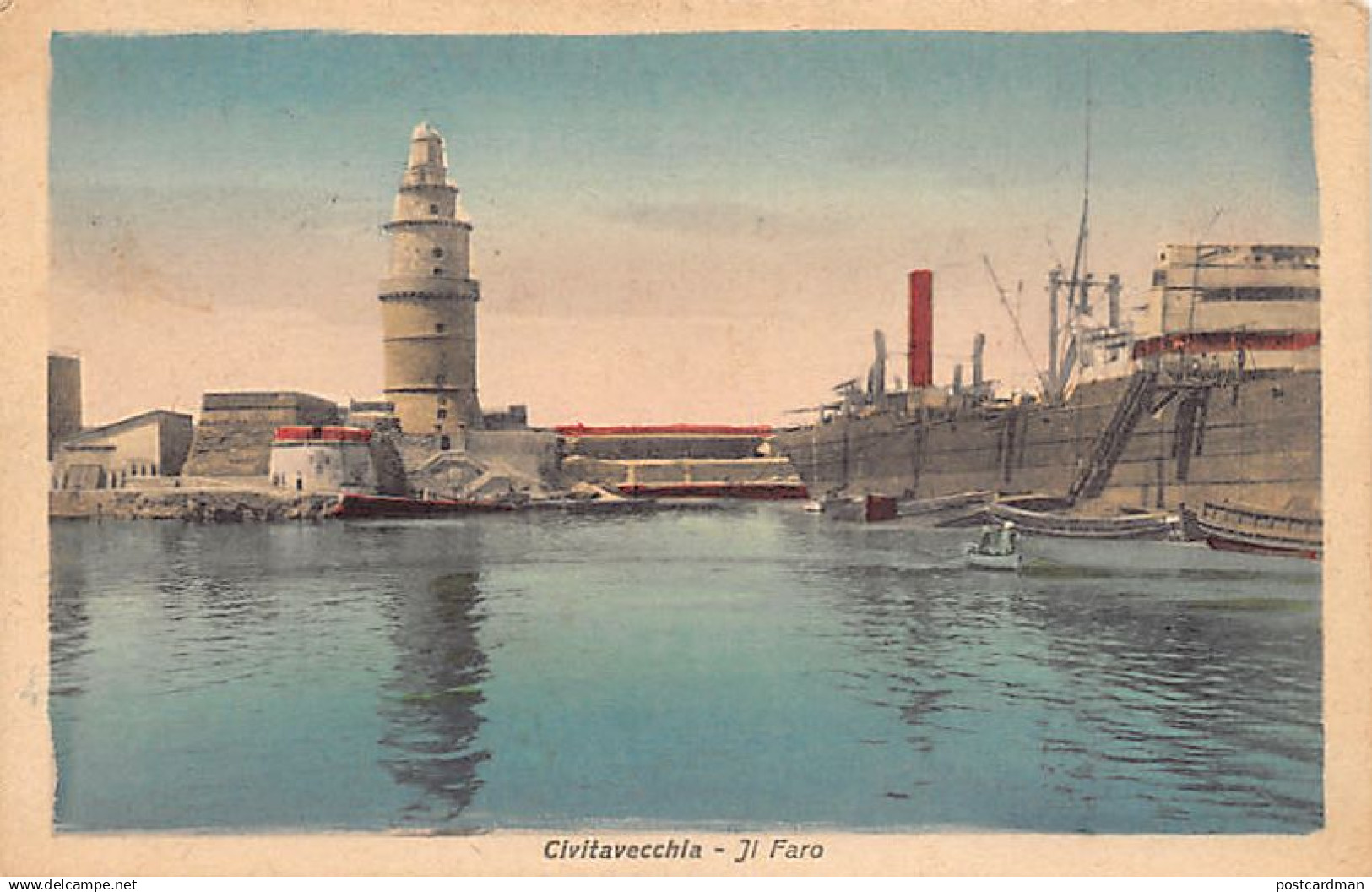 Italia - CIVITAVECCHIA - Il faro