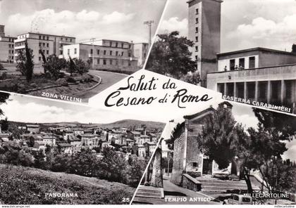 # ROMA: CESANO DI ROMA: 4 VEDUTE   1966