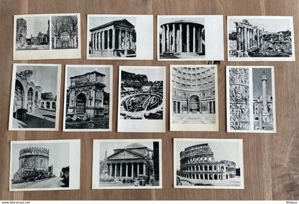 ROME set of 12 vintage postcards lot Roma Italy