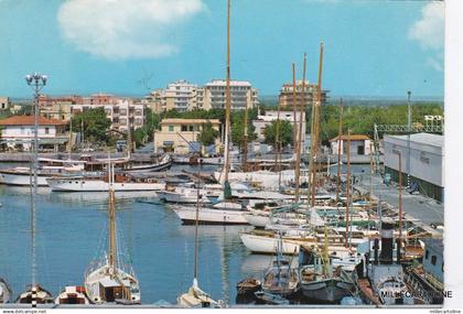 # FIUMICINO: PANORAMA PARZIALE   1966