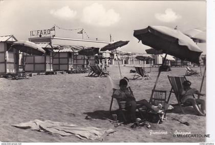 # FIUMICINO: SPIAGGIA    1960