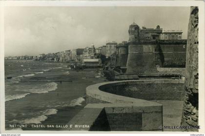 NETTUNO - Castel San Gallo e riviera - 1951