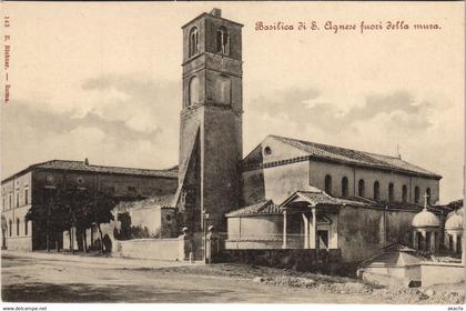 CPA Basilica di S. Elgnese ROMA LAZIO ITALY (809421)