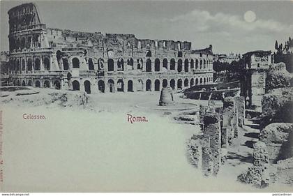 Italia - ROMA - Il Colosseo di notte - Ed. Stengel & Co.