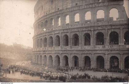 ¤¤  -  ITALIE   -  ROME  -  Carte-Photo du Colisée   -  ¤¤