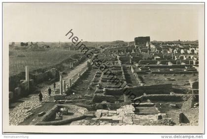 Roma - Ostia - Veduta dagli scavi - Fotografia - Foto-AK - Ediz. Brügner Roma