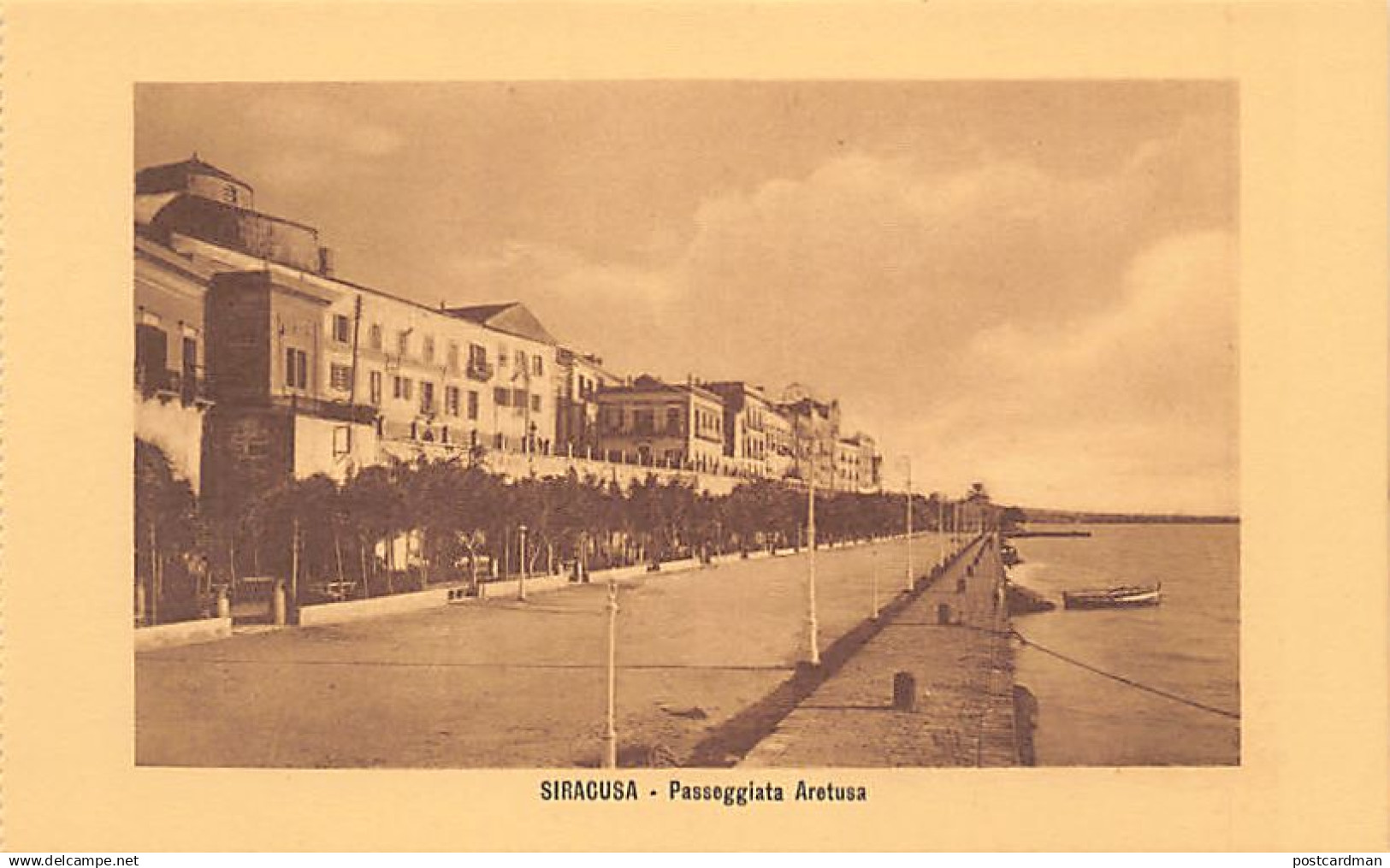 Italia - SIRACUSA - Passeggiata Aretusa