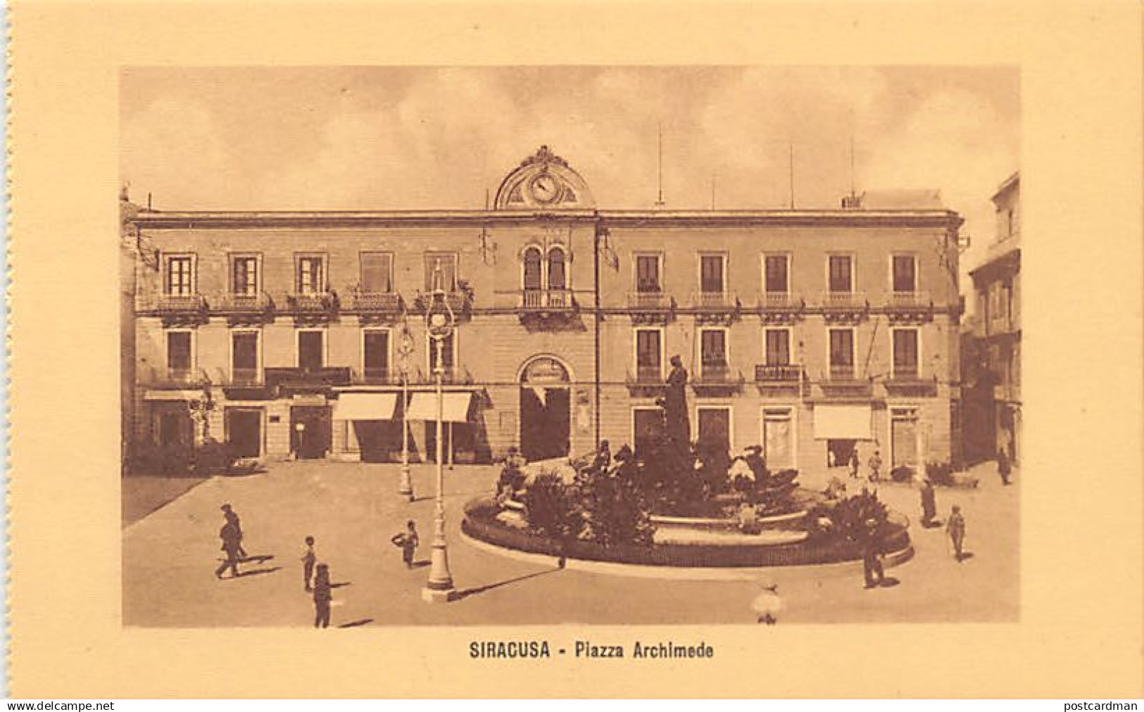 Italia - SIRACUSA - Piazza Archimede