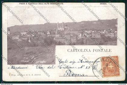 Alessandria Ovada cartolina QK0927