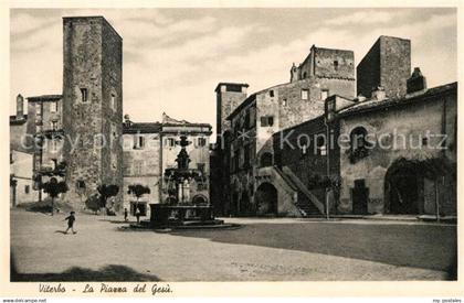 43200098 Viterbo La Piazza del Gesu Viterbo