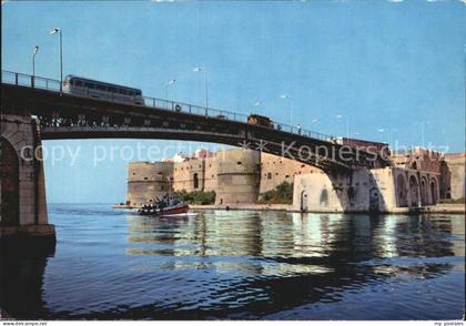 72610451 Taranto Schloss San Angelo und Drehbruecke Taranto