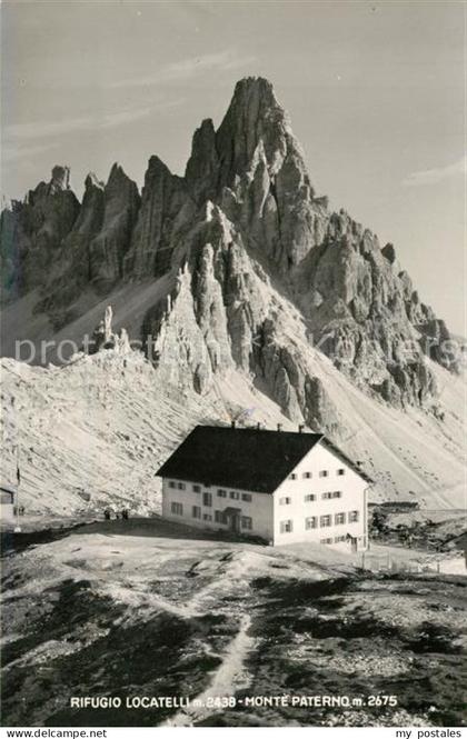 73034180 Belluno Monte Paterno Rifugio Locatelli Belluno