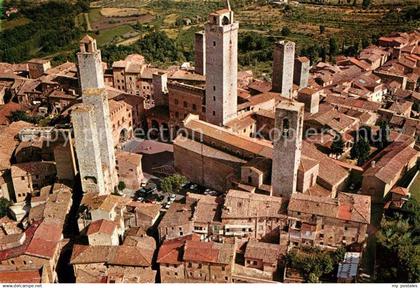 73169736 Siena Citta di San Gimignano Fliegeraufnahme Siena