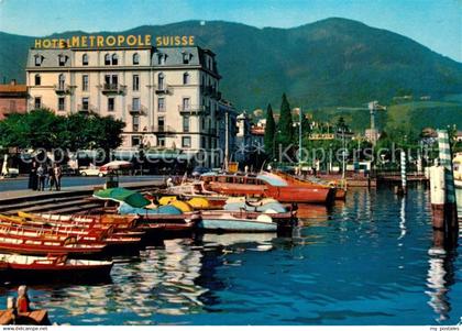 73230549 Como Lago di Como Piazza Cavour Hotel Metropole Hafen Como Lago di Como